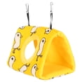 thumbnail image 3 of Pet Supplies, Duck Pattern  Hammock Washable Bird Hanging Bed Easy To Install Warm Soft Fabric With Hole For Tree Branch S,M,L, 3 of 8