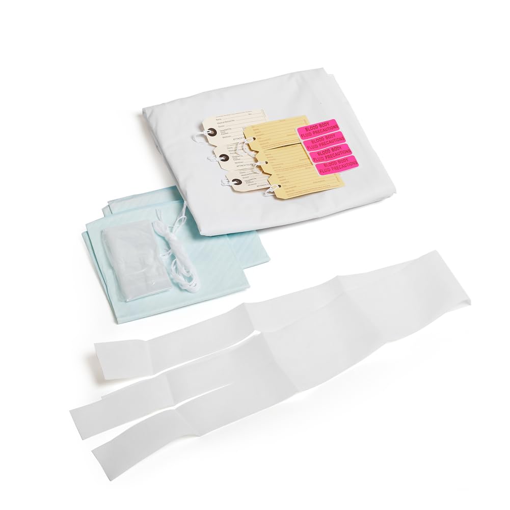 MediChoice Post Mortem Bag Kit, Heavy Duty, 36x90 Inches, Adult, 1314PM700K (Each of 1)