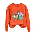 thumbnail image 2 of EGNMCR Easter T-Shirts Imprimés pour Femmes T-Shirts Graphiques pour Femmes T-Shirts à Manches Courtes pour Femmes T-Shirts à Col Rond pour Femmes Haut Imprimé Easter à Manches Longues Chandails pour Femmes T-Shirts, 2 of 5