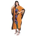 thumbnail image 3 of Robe Maxi pour Femmes en Polyester, Caftans, Robe Ample, Grande Taille, Manches Kimono, Long Kaftan, Robes de Soirée, Kaftan Décontracté d'Été, 3 of 6