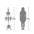 thumbnail image 4 of Design Toscano Malbark Castle Gothic Decor Floor Candelabra Candle Holder, 63 Inch, Grey Patina, 4 of 4