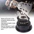 thumbnail image 3 of Electric Guitar Jackplate, Recessed Replacement Durable Guitar Jack Plate 1/46.35mm Output With 2 Screws For Bass, 3 of 8