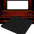 thumbnail image 3 of Soundproofing Foam,6Pcs Pyramid Shape Sound Soundproofing Sponge Acoustic Panel Streamlined Design, 3 of 7