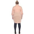 thumbnail image 4 of White Mark Women's Classic Button-Down Tunic Top, 4 of 6