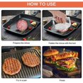 thumbnail image 4 of Presse à Hamburger, Presse à Viande Robuste 5,51 Po en Acier Inoxydable Antiadhésive Presse à Hamburger Version Améliorée Presse Ronde à Bacon Presse à Viande pour Panini Grillade Steak Burger, 4 of 5