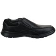 thumbnail image 2 of Clarks Mocassin à Enfiler pour Homme Cotrell Step, Noir Huilé, 12 M US, 2 of 4
