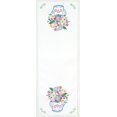 thumbnail image 2 of Jack Dempsey Stamped Table Runner/Scarf 15"X42"-Watering Can 560 637, 2 of 2