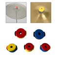 thumbnail image 3 of 5Pcs Cymbale Rapide Écrou de Libération Cymbale Mate Mise à Niveau de Rechange Rapide Cymbale Accessoires de Pièce, 3 of 9