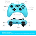 thumbnail image 3 of Switch Controller, Switch Pro Controller, Wireless Switch Controller Compatible with Switch , Wireless Controller Support Turbo Dual Shock Gyro Axis, 3 of 3