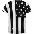 thumbnail image 2 of B American Flag All Over Adult T-Shirt, 2 of 2