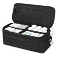 thumbnail image 1 of Vensio First Aid Bag Empty Pill Bottle Organizer Zippered Medical Storage Case Emergency Kit (black ), 1 of 9