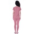 thumbnail image 3 of Moomaya Nightwear Set Watermelon Embroidery Slimfit Pyjamas Sleepwear 2 Pcs Set, 3 of 6