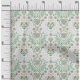 thumbnail image 2 of oneOone Georgette Viscose Green Fabric Block Sewing Material Print Fabric By The Yard 42 Inch Wide, 2 of 5