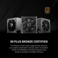 thumbnail image 2 of MSI MAG A550BN Gaming Power Supply 80 Plus Bronze Certified, 2 of 6