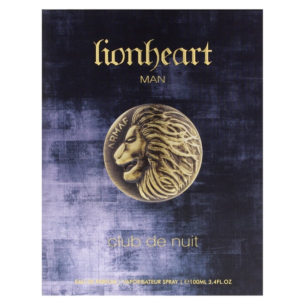香水(男性用) Armaf Club de Nuit Lionheart Man Club De Nuit Lionheart by Armaf for Men - 3.4 oz EDP Spray