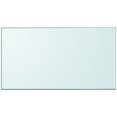 thumbnail image 1 of vidaXL Table de Chevet en Verre Trempé Rectangulaire 1200x650 mm, 1 of 3