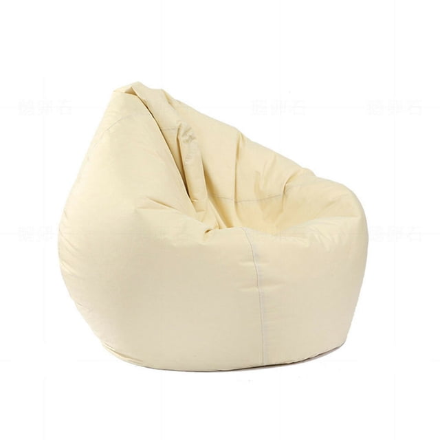 Housse de Fauteuil Poire de Jeu pour Jouets Enfants Adultes, Rangement, Imperméable, Intérieur Extérieur, Housse de Fauteuil Poire à Fermeture Éclair