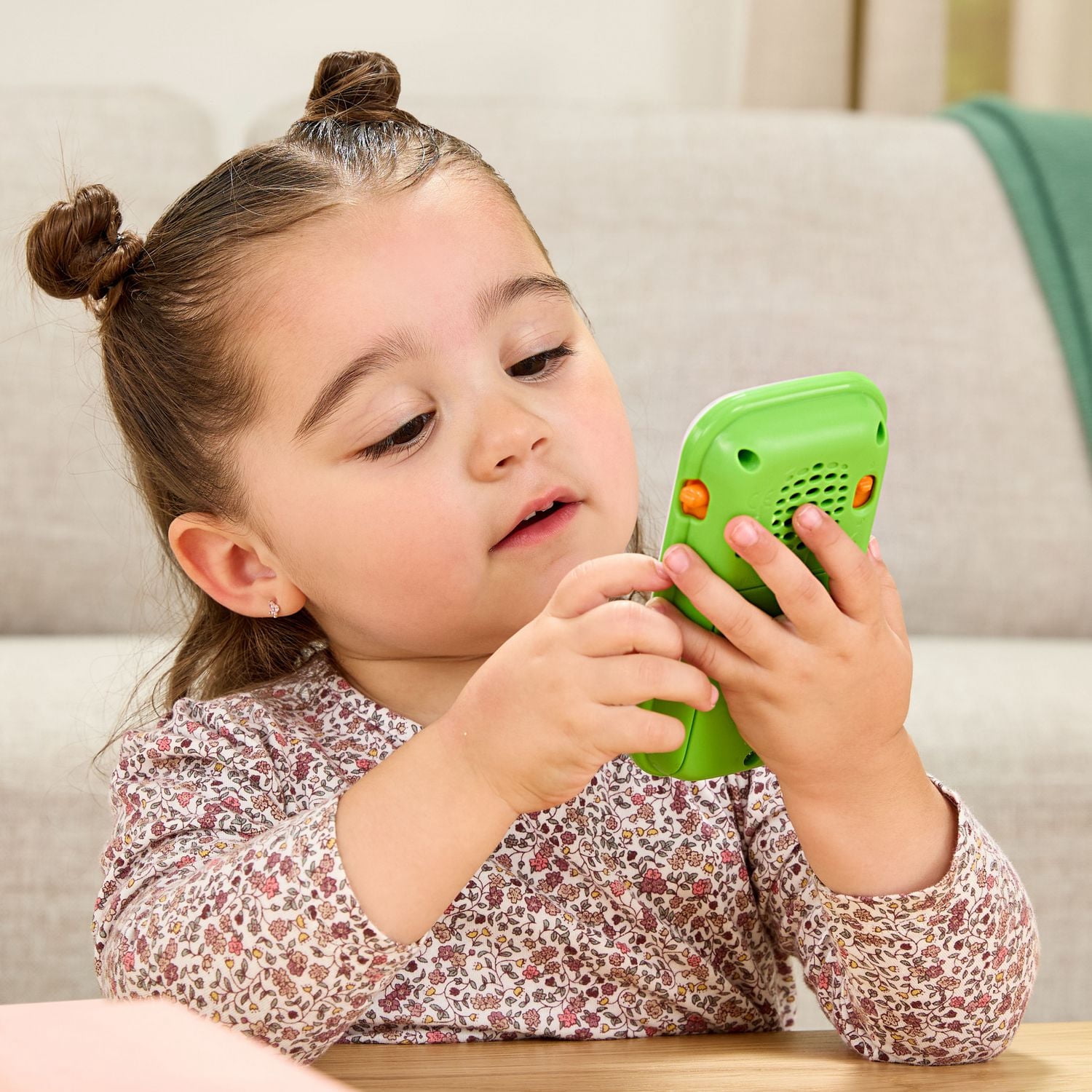 LeapFrog Téléphone Allô Bébé Messages magiques avec le français et le mandarin - Version anglaise