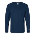 thumbnail image 1 of Russell Athletic T-Shirt à Manches Longues Peigné pour Hommes, m, J Navy, 1 of 1
