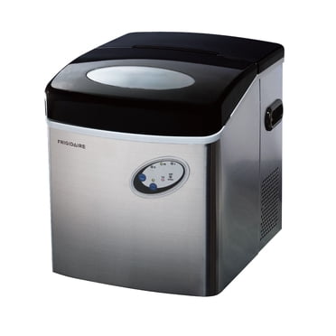 Frigidaire Portable Countertop Compact 48-lb Ice Maker - Stainless Steel