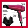 thumbnail image 2 of Séchoir à cheveux Revlon Perfect Heat® Frizz Fighter couleur fuchsia, 2 of 7