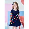 thumbnail image 2 of Petites Filles Bandes Dessinées à Manches Courtes T-Shirts Robes, 2 of 5