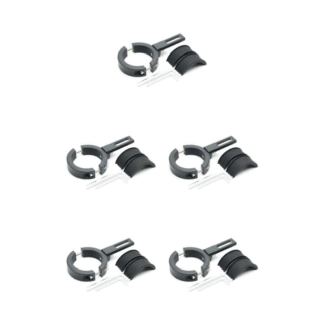 relayinert Strong Load-Bearing Motorcycle Headlight Bracket With Adjustable And Black Appearance Is Simple 3.8-6cm diameter 5Set