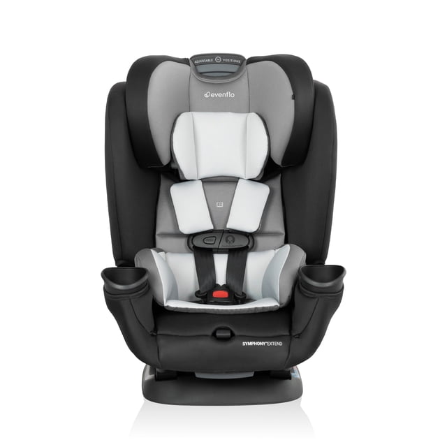 Siège d'auto Evenflo Symphony Extend tout-en-un / 3-en-1, Orienté vers l'arrière et vers l'avant 1.8-45 kg (4-100 lb)