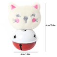 thumbnail image 3 of Cat Bell Toy Funny Animal Shaped Plush Cute Cat Chase Toy Cat Interactive Toy, 3 of 10