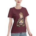 thumbnail image 2 of T-Shirt Basique à Manches Courtes pour Femmes Demon Slayer Blade Tanjiro, 2 of 5