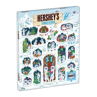Calendrier de l’Avent aux friandises du temps des Fêtes HERSHEY’S BISCUITS ET CRÈME