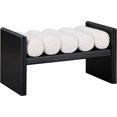 thumbnail image 1 of Meridian Furniture Waverly Cream Bench, 1 of 6