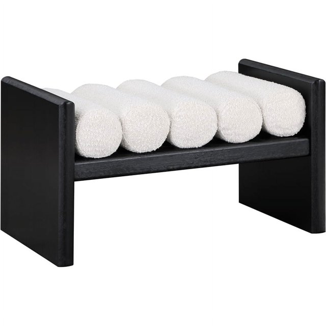Meridian Furniture Waverly Cream Bench
