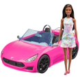 thumbnail image 1 of Barbie - Voiture Convertible et Poupée Brune, 1 of 5