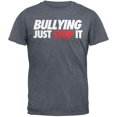 thumbnail image 1 of Just Stop It Bullying Heather Grey Adult T-Shirt, 1 of 1