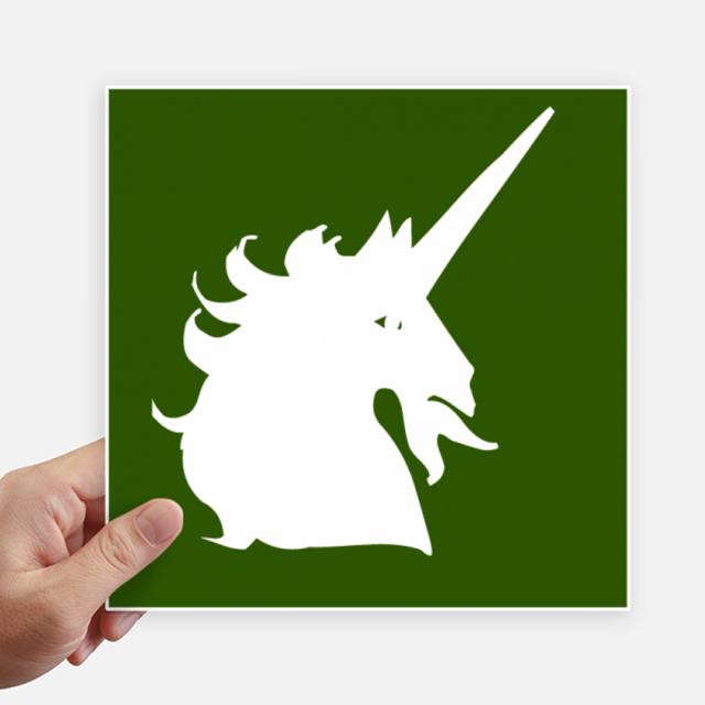 Fierce Ability Horn Supernatural Animals Sticker Tags Wall Picture Laptop Decal Self adhesive