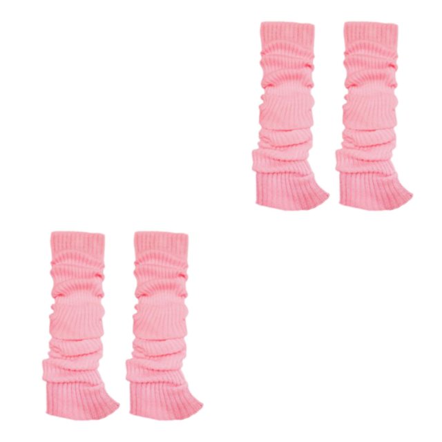 yingyy Lot de 2/lot Rétro Multicolore Texture Douce Jambe d'Allumette pour Toutes Occasions Tout Rose 1 2ensemble