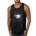 thumbnail image 1 of LSLJS Débardeurs de Baseball pour Hommes Été Décontracté Sans Manches T-Shirt Hauts à Imprimé de Baseball, 1 of 4