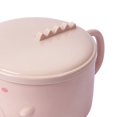 thumbnail image 2 of Stainless Steel Bowl Plastic Shell Ramen Bowl Large Capacity Soup Bowls Multipurpose Bowl For Home Cartoon Dinosaur Noodle Bowl Stainless Steel Inner Bowl With Handle And Lid For, 2 of 5