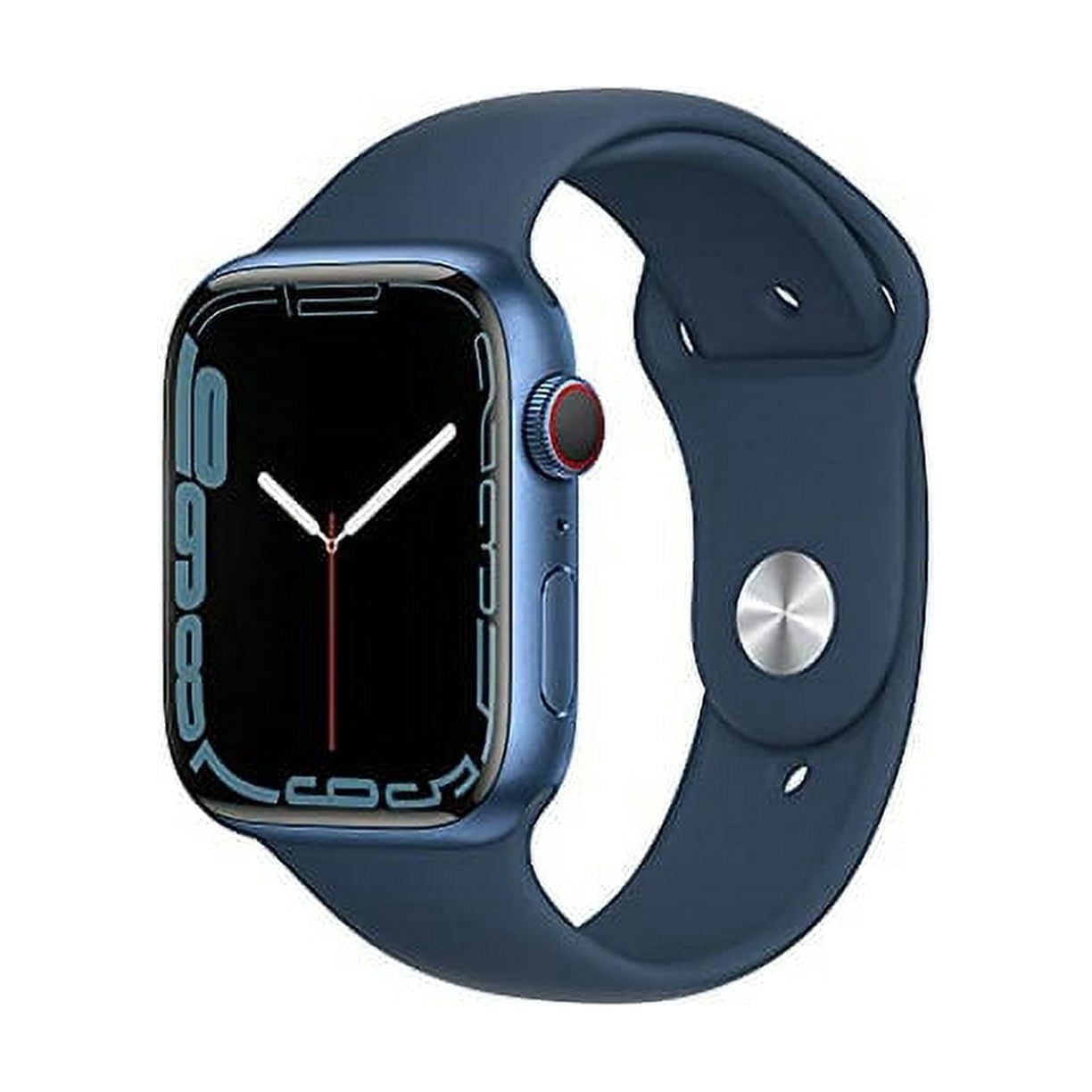 Refurbished Apple Watch Series 7 Aluminum 45 mm (GPS Only, No Cellular) Blue (Grade B)