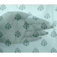 thumbnail image 4 of oneOone Viscose Chiffon Fabric Floral Block Printed Fabric 1 Yard 42 Inch Wide, 4 of 4