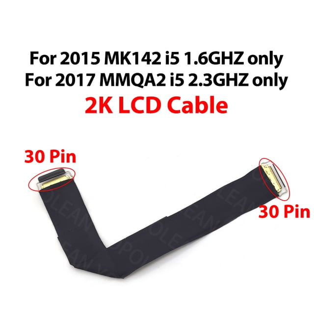 New For iMac 21.5" A1418 LCD Cable LVDs LED Display Screen Cable 2K 4K Resolutions 2012 2013 2014 2015 2016 2017 Years 2015 Mk142 2017MMQA2