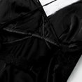 thumbnail image 4 of Chemise de Nuit Élégante pour Femmes à Col en V en Dentelle Florale à Fines Bretelles, 4 of 4