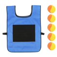thumbnail image 2 of WHEANG 5 Set Dodgeball With 1 Sticky Vest Games With Strap Interactive Throwing Game Sticky For Kids Outdoor Playing, 2 of 9