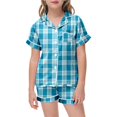 thumbnail image 2 of Winter Outfits Teens Girls Outfits Hildren's Shirt And Pants Set Christmas Pyjamas Set With Pockets Christmas Set, 2 of 4