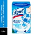 thumbnail image 1 of Lysol® Click Gel Toilet Bowl Cleaner, Spring Waterfall Scent, Pack of 4, 1 of 5