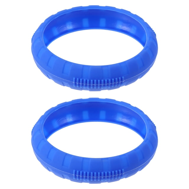 FRCOLOR dumbbell cover 2PCS Practical Dumbbell Cover Silicone Dumbbell Protective Cover(Assorted Color),3.54"X3.54"X0.91"