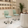 thumbnail image 1 of Homy Casa Tabouret de Travail à Hauteur Réglable avec Rotation à 360°, Conception Ergonomique et Roulettes Silencieuses pour Salon de Beauté, Studio de Manucure et Poste de Maquillage, 1 of 5