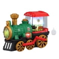 thumbnail image 2 of MERIGLARE Electric Train Set Locomotive Electric Steam Engine for Boys Children Girls Red, 2 of 9