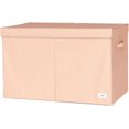 thumbnail image 1 of 3 Sprouts Recycled Fabric Folding Chest Organizer - Collapsible Storage Basket Container with Lid & Handles, 1 of 7